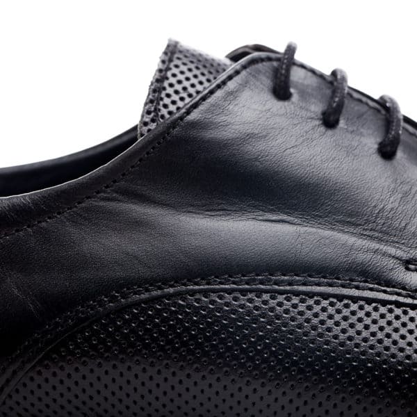 Ανδρικό παπούτσι κουστούμι δερμάτινο μαύρο Northway
