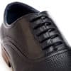 Ανδρικό παπούτσι κουστούμι δερμάτινο μαύρο διπλό δέρμα Beneto Maretti