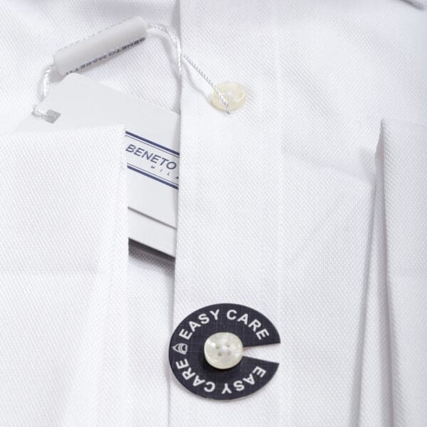 Ανδρικό γαμπριάτικο πουκάμισο Λευκό Beneto Maretti