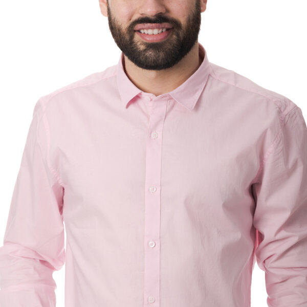Ανδρικό πουκάμισο ροζ Gianni Lupo