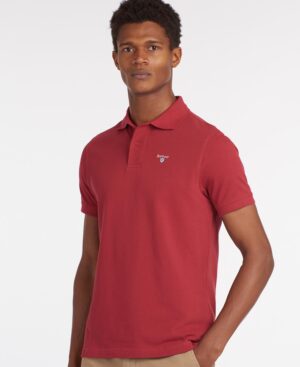 Ανδρική Μπλούζα Polo Κόκκινη Barbour
