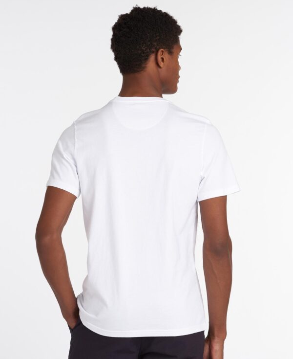 Ανδρικό Τ-shirt Λευκό Barbour