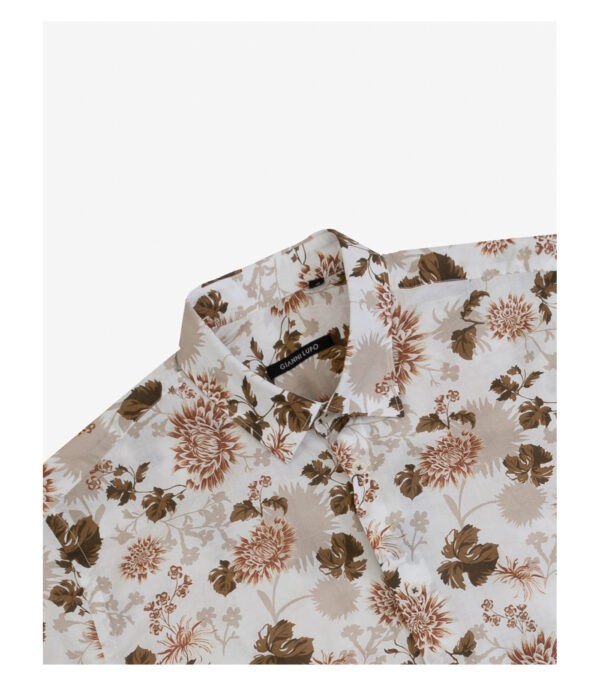 Ανδρικό πουκάμισο φλοράλ Gianni Lupo