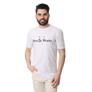 Ανδρικό T-shirt λευκό Monte Napoleone