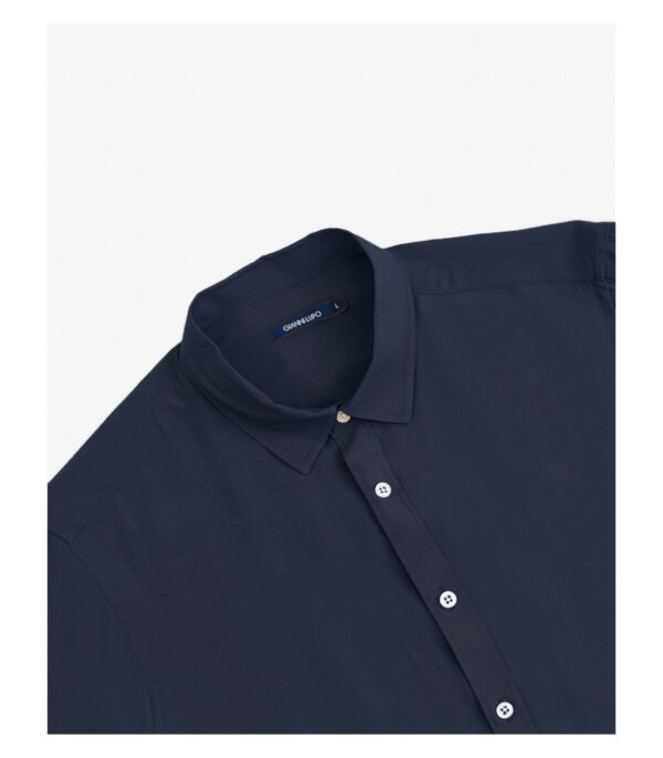 Ανδρικό πουκάμισο μπλε Gianni Lupo