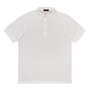 Aνδρική μπλούζα πόλο λευκή Tailor Italian Wear