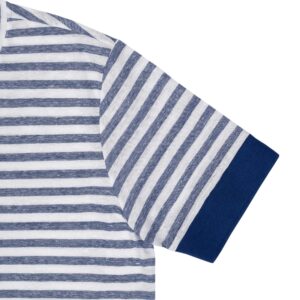 Ανδρικό T-shirt Μπλε Ριγέ Tailor Italian Wear