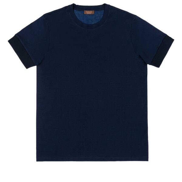 Aνδρικό T-shirt Μπλε Tailor Italian Wear