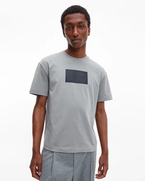 Ανδρικό T-shirt Γκρι Calvin Klein