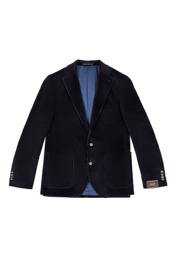 Ανδρικό Σακάκι Μπλε Κοτλε Tailor Italian Wear