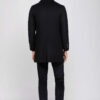 Ανδρικό Μάλλινο Παλτό Μαύρο Tailor Italian Wear