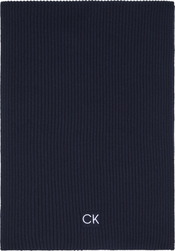 Ανδρικό Κασκόλ Μπλε | Μαύρο Calvin Klein