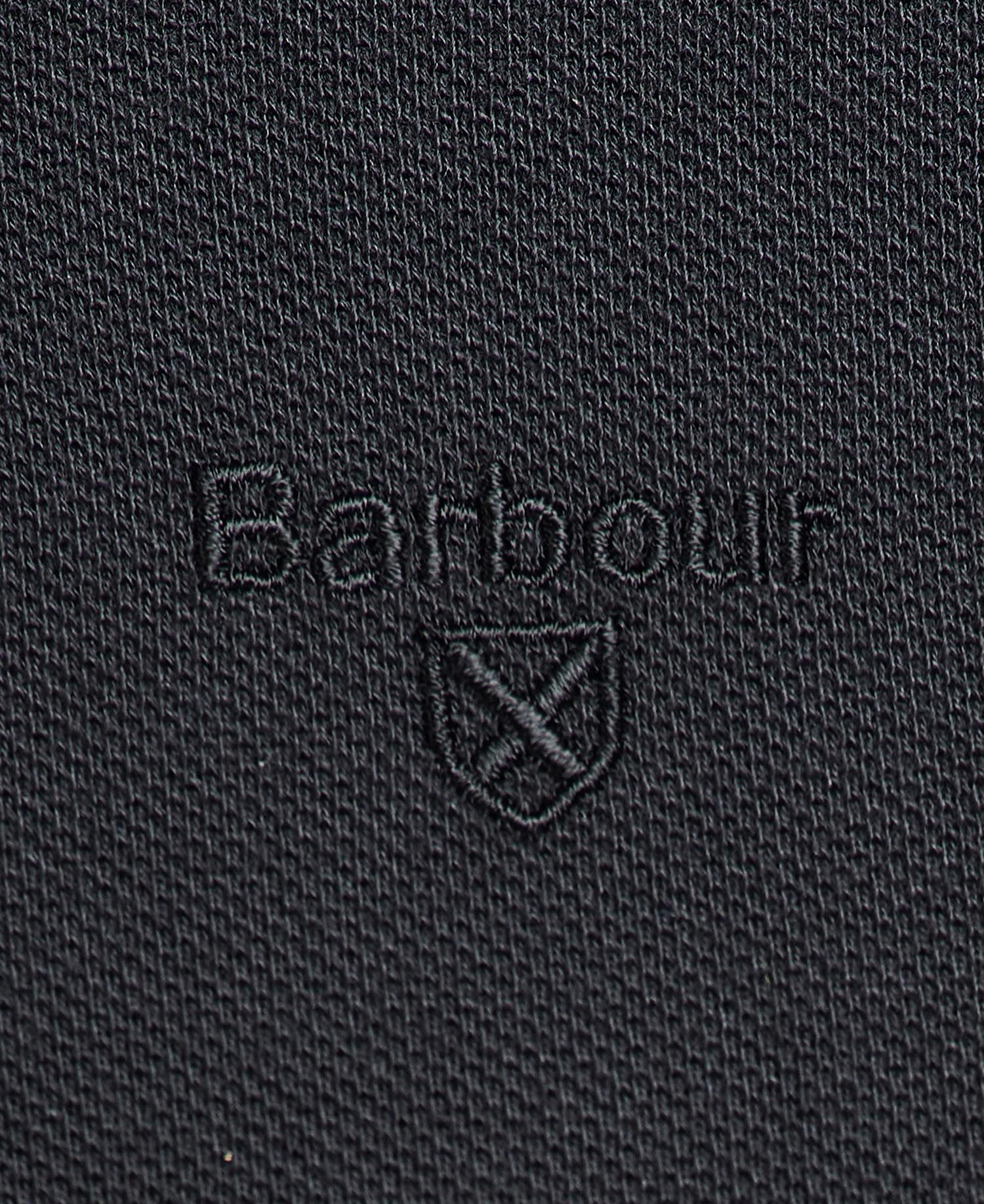 Aνδρική Μπλούζα Polo Μαύρη Barbour