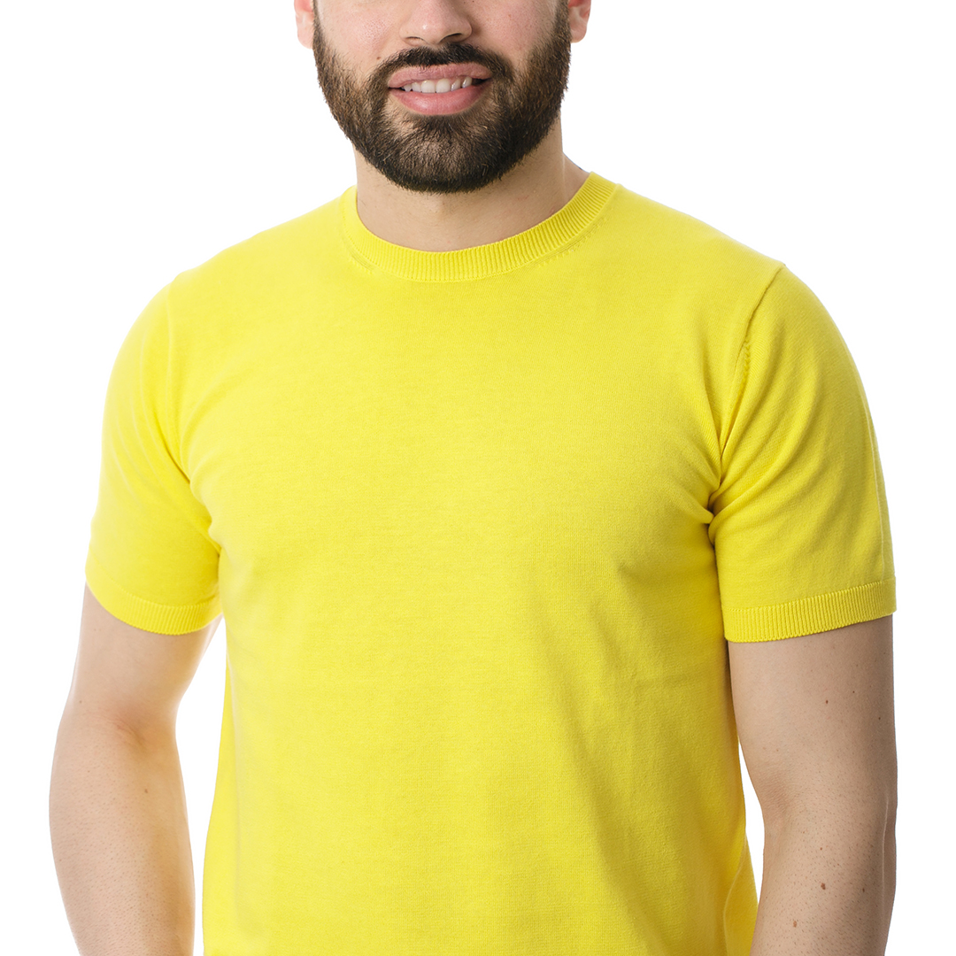 Ανδρικό T-Shirt Κίτρινο Markup