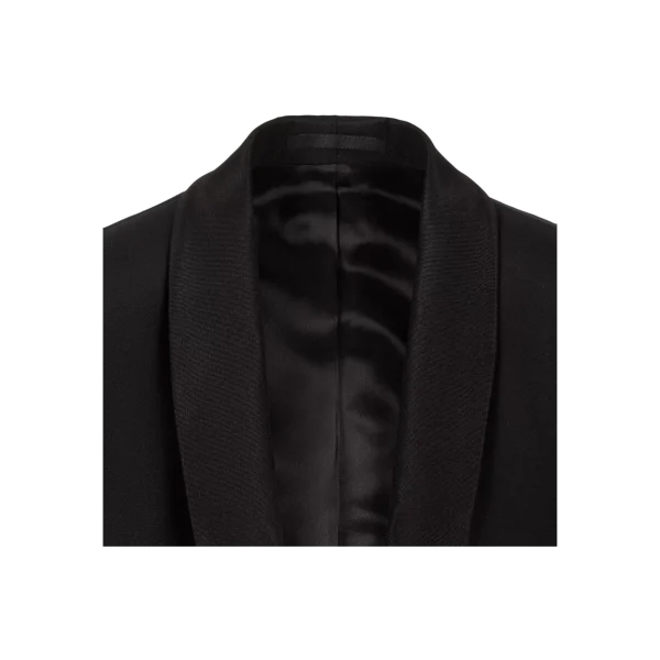 Ανδρικό Κοστούμι Σμόκιν Με Γιλέκο Μαύρο Tailor Italian Wear