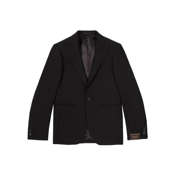 Ανδρικό Κοστούμι Με Γιλέκο Μαύρο Tailor Italian Wear