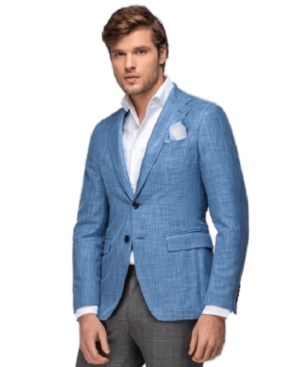 Ανδρικό Σακάκι Γαλάζιο Tailor Italian Wear