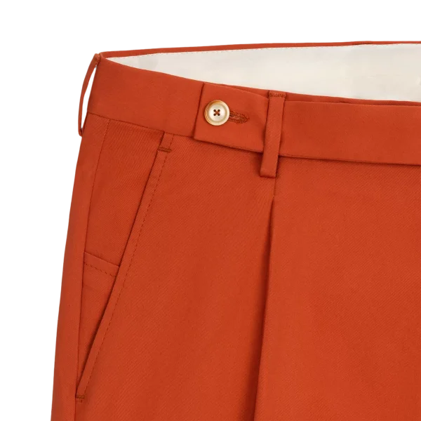 Ανδρική Βερμούδα Πορτοκαλί Tailor Italian Wear