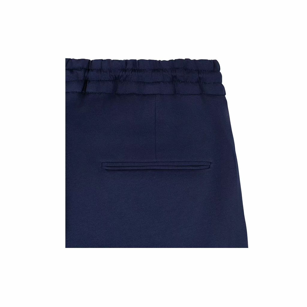 Ανδρικό Παντελόνι Με Λάστιχο Και Κορδόνι Μπλε Tailor Italian Wear