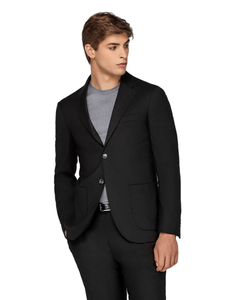 Ανδρικό Σακάκι Μαύρο Tailor Italian Wear