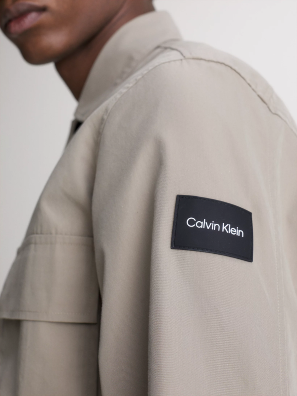 Ανδρικό Overshirt Μπεζ Calvin Klein