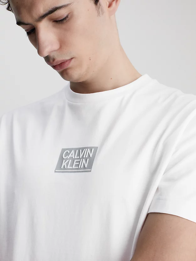 Ανδρικό T-Shirt Λευκό Calvin Klein