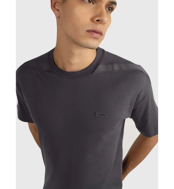 Ανδρικό T-Shirt Γκρι Calvin Klein