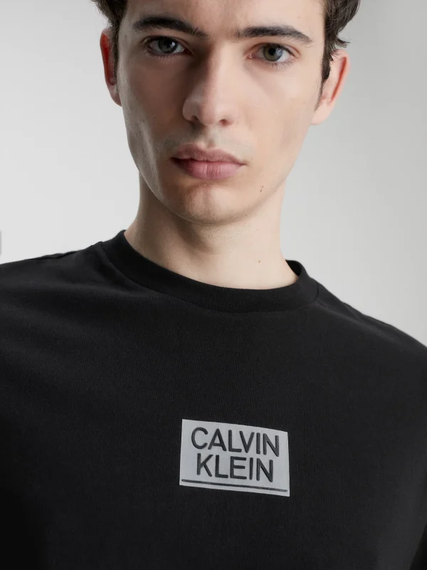 Ανδρικό T-Shirt Μαύρο Calvin Klein